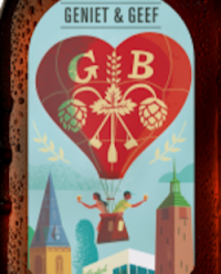 Grolsch Geniet en Geef logo